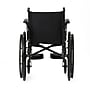 Medline Guardian K4 Lightweight Manual Wheelchair, 18" Seat Width, Desk-Length Arms, Black (K4186N24S)~#|#~C59B7431-1468-4049-BC71E0079EDB0940_sc7