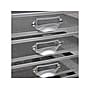 Mind Reader 10-Compartment Metal Mesh File Storage Drawers, Silver (10CABMESH-SIL)~#|#~C59DF80E-FFFC-45BC-B9AE3D192FCC5C76_sc7