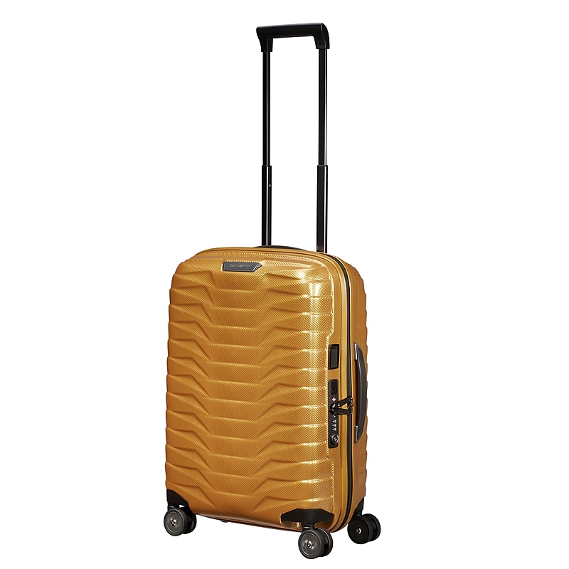 Samsonite Proxis 22" Hardside Carry-On Suitcase, 8-Wheeled Spinner, Honey Gold (141845-6856) image 1
