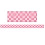 Teacher Created Resources Straight Border Trim, 3" x 2.92', Cool for School Pink Checkers, 12/Pack, 6 Packs/Bundle (TCR9332-6)~#|#~C5A25987-BBC1-44EE-909B671227D7EE7C_sc7