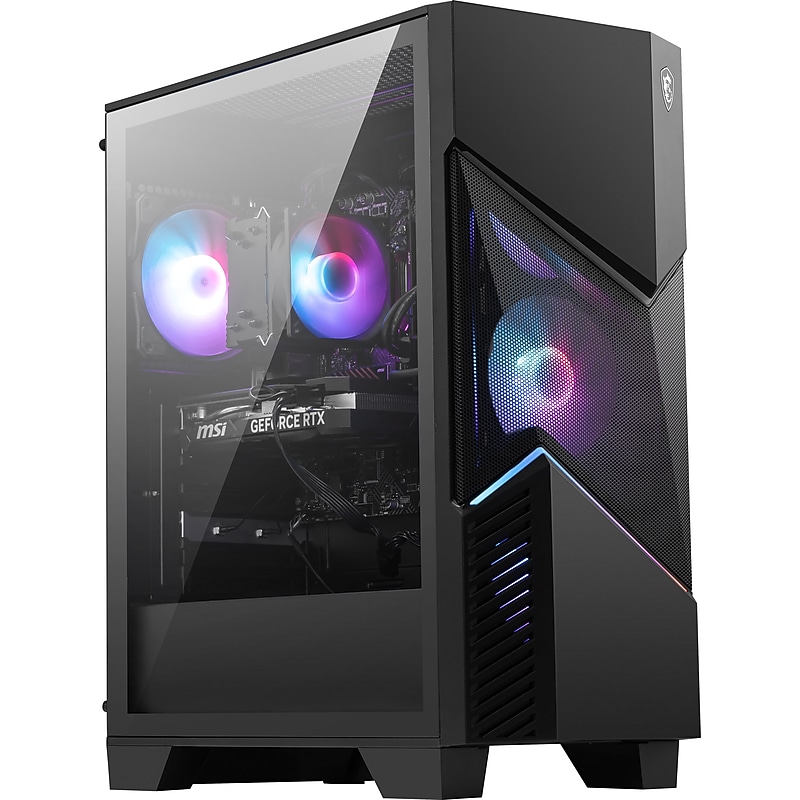 MSI Codex Z2 Gaming Desktop Computer, AMD Ryzen 5, NVIDIA GeForce RTX 5060, 16GB RAM, 1TB SSD, Windows 11 Home image 1