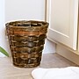 Household Essentials Waste Baskets Wicker Basket, Green (ML-2215)~#|#~C5A88C45-74FD-4DC1-B92C49661382920F_sc7