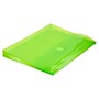 JAM Paper Plastic Binder Pocket, 3-Hole Punched, Lime Green, 3/Pack (218VB1LIMEX3)~#|#~C5AB662C-F164-45EE-80342B86A2C43B7D_sc7