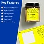 Avery Square Laser/Inkjet Multipurpose Labels, 2.75" x 2.75", Neon Yellow (480/Box)~#|#~C5ABB4BC-A6B0-4176-86DBDDC722DE3E04_sc7