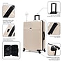 InUSA Resilience 33.6" Hardside Suitcase, 4-Wheeled Spinner, TSA Checkpoint Friendly, Sand (IURES00XL-SAN)~#|#~C5B1E987-43A9-4D28-AE2D9A1152B55559_sc7