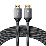 Satechi 6.56' HDMI to HDMI Video Cable, Male to Male, Space Gray (ST-8KHC2MM)~#|#~C5B6FBE6-6639-4DE0-ABE22941ADD26B17_sc7