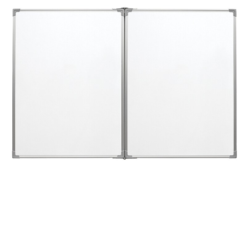 Excello Global Products Wall-Mounted Magnetic Steel Dry-Erase Whiteboard, 40" x 60" (EGP-HD-0551) image 1