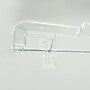 National Hanger 12" Plastic Skirt/Pant Hanger, Clear, 100/Pack (611PCC)~#|#~C5BDAB04-AAE4-46B5-AAA0326D0CE82E5C_sc7