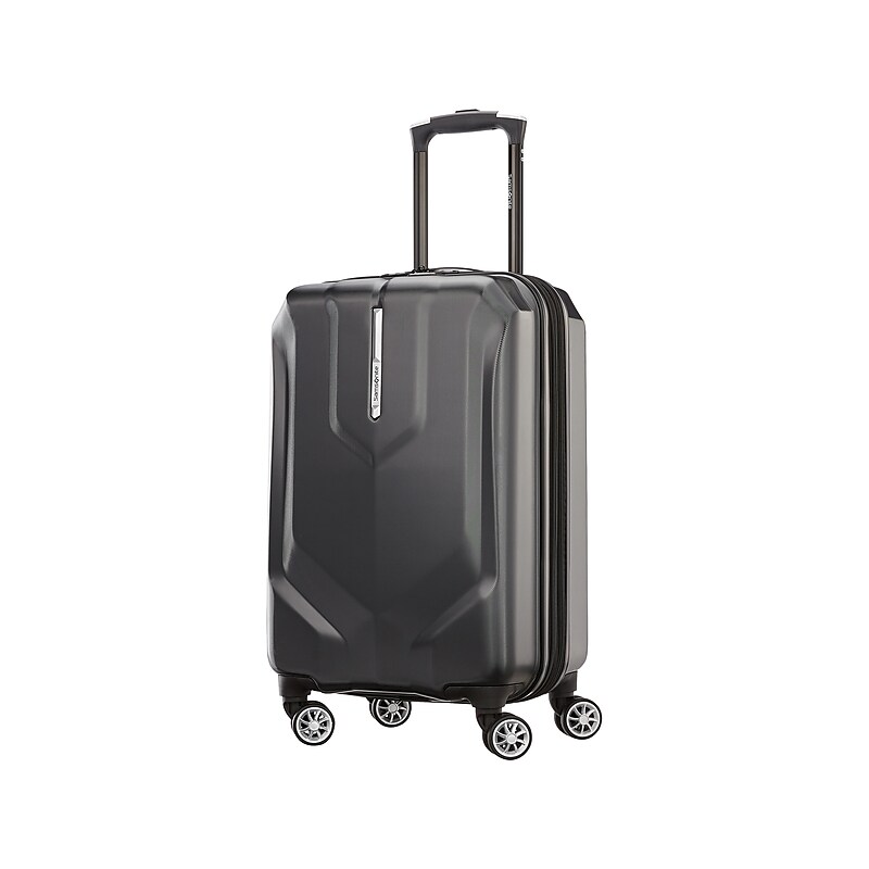 Samsonite Opto PC 2 22" Hardside Carry-On Suitcase, 4-Wheeled Spinner, Black (131421-1041) image 1