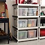 Iris WeatherPro 46 Qt. Latch Lid Storage Bin, Clear, Each (110455)~#|#~C5C2C283-C2D6-4E8D-850C52291D07B7F2_sc7