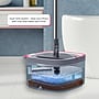 True & Tidy TrueClean Microfiber Spin Mop & Bucket Kit, Gray/Pink (SPIN-800 DELUXE)~#|#~C5C60B41-3774-406F-B24ED37D8539F130_sc7