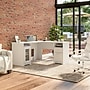 Bush Furniture Cabot 60"W L Shaped Computer Desk with Storage, White (WC31930K)~#|#~C5CB03B9-79D2-4E1C-93045A6ADED8C960_sc7