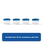 Rubbermaid Dressing Pots, 35ml., BPA-Free, 4/Pack (2228485)~#|#~C5D1332A-C96B-4013-9426CE85C1937A73_sc7