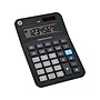 HP BC80 8-Digit Battery/Solar Powered Basic Calculator, Black/Gray (91073B)~#|#~C5D153E7-FB50-4342-8A5BE8F17FAD664A_sc7