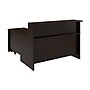 Bush Business Furniture Arrive 60"W L Shaped Reception Desk with Shelf and Mobile File Cabinet, Mocha Cherry (ARV004MR)~#|#~C5D39A5B-C5BF-4FD1-BA0659E1193B656A_sc7