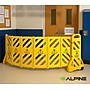 Alpine Industries 40" x 13 ft. Plastic Expandable Safety Barricade Fence, Yellow (499-BAR)~#|#~C5D72C8B-449C-4E74-8F738FE39C6F9218_sc7