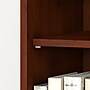 Bush Business Furniture Studio C 73"H 5-Shelf Bookcase with Doors, Hansen Cherry Laminated Wood (STC015HC)~#|#~C5D7C081-A759-42F6-AFA338248135EF86_sc7