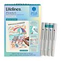 Lifelines FlowArt: Dot-By-Letter Day at the Beach Coloring Book, 20 Pages (LL-16-3243)~#|#~C5D7DEBA-EAB2-4475-A26EBE220EACFF83_sc7