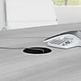 Bush Business Furniture 72W x 36D Boat Shaped Conference Table with Wood Base, Platinum Gray (99TB7236PG)~#|#~C5DE4C3E-9A79-4BF6-8F527BFA35AA391B_sc7