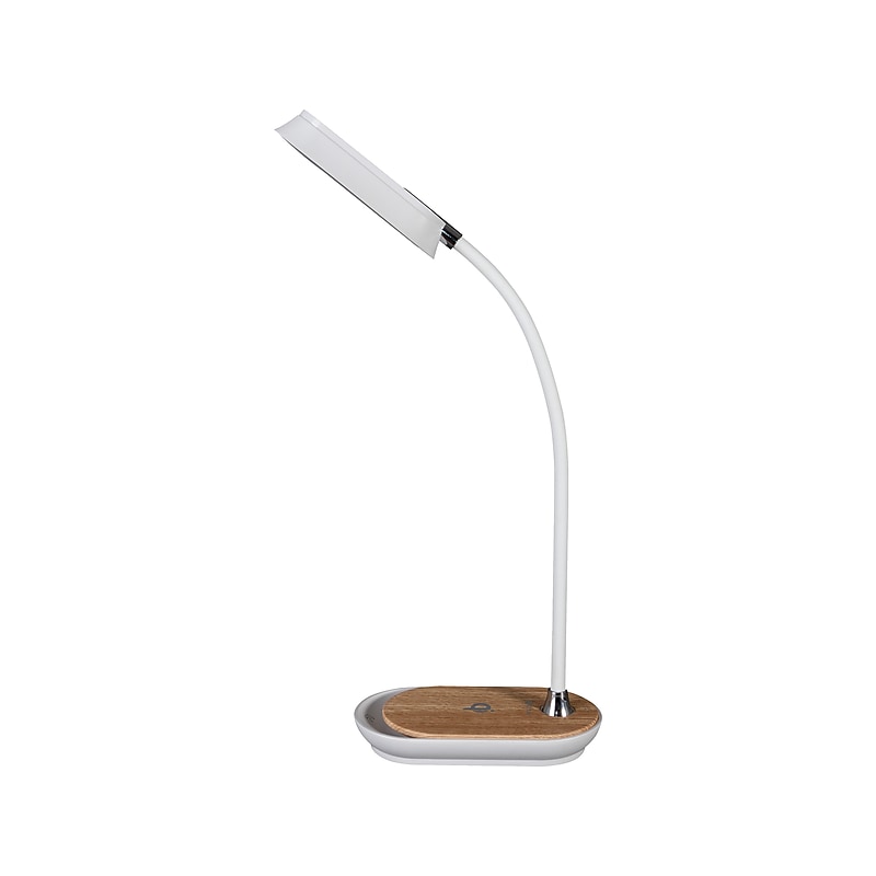 OttLite Wellness Inspire LED Desk Lamp, 18", White (CS3QN4WW) image 1