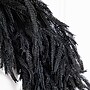 Nearly Natural Artificial Real Touch Halloween Black Norfolk Island Pine Garland, 6' (W1382)~#|#~C5E2C62A-1476-42D2-82629A0CAB8A4995_sc7