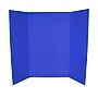 Flipside Presentation Board, 36" x 48", Corrugated, Blue, 24/Pack (30065-24)~#|#~C5EEF148-E6B6-4F04-973C6A3257D3BE5D_sc7