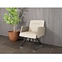 Lesro Willow Vinyl Lounge Chair, Patriot Plus Concrete/Adler Peppercorn (WL1101.SBK-02PPCN.03PPCN.04ADPN)~#|#~C5F3933A-0E45-479A-B241A83995269687_sc7