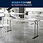 Flash Furniture Folding Table, 70.8"D x 18"W, Granite White (6RB1872)~#|#~C5FAFB45-AE13-486D-BC1B028EBBFBAEA6_sc7