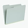 Pendaflex 60% Recycled File Folders, 1/3-Cut Tab, Letter Size, Pressboard, Light Green, 25/Box (23234)~#|#~C5FBE802-8045-44EF-BD4AB70E99690312_sc7