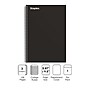 Staples Premium 3-Subject Notebook, 5.88" x 9.5", College Ruled, 138 Sheets, Black (TR58351)~#|#~C5FDF2FC-F761-43DA-9172CF00C29D5ED5_sc7