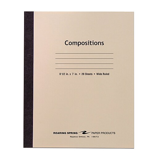 Roaring Spring Paper Products Composition Notebooks, 7