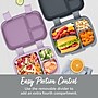 bentgo Fresh Bento Box, 3-Compartment, Charcoal, 39.2 oz. (BGOFR-2CH)~#|#~C60775E8-B6FB-4EC5-9674E49CBC58665E_sc7