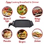 Brentwood 1,200-Watt Electric Ceramic Griddle, Black (TS-810)~#|#~C6094D78-F4AB-4D9D-AFDAA47FD7AA5636_sc7
