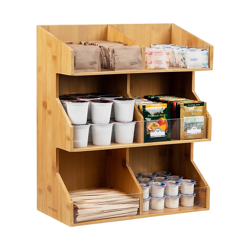 Mind Reader Organizer, Brown (3T2TWD-BRN) image 1