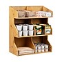 Mind Reader Organizer, Brown (3T2TWD-BRN)~#|#~C609BE3D-1FB0-4790-9659B7065612FB05_sc7