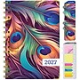2027 Excello Brands 6" x 8" Weekly & Monthly Standard Planner, Paperboard Cover, Pastel Peacock (FSHN-CY27-58-61)~#|#~C60BD4D7-1609-46B0-B69EDC27547D1E8B_sc7