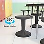 Flash Furniture Carter Plastic Kids Wobble Stool, Gray (AY9001SGY)~#|#~C611E57F-3655-4F42-BB7BAD0EB0701819_sc7