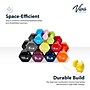 Viva Comfort Rehabilitation & Fitness Vinyl Dumbbell Set, 1–10 lb, Multicolored, 10/Pack (ADIME920-110)~#|#~C6169E1C-39E5-4548-91984256768F5C1C_sc7