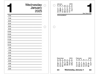 Year At A Glance Calendar 2025 Staples - Damara Miquela
