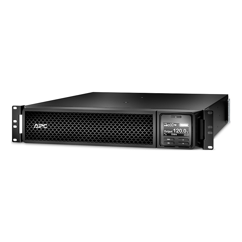 APC Smart-UPS SRT 1500VA  6-Outlet UPS, Black (SRT1500XLA) image 1