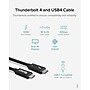 Plugable 3.3' USB C Power Cable, Black (TBT4-40G1M)~#|#~C6215E80-58CA-4283-93CC9AE8434DAD10_sc7