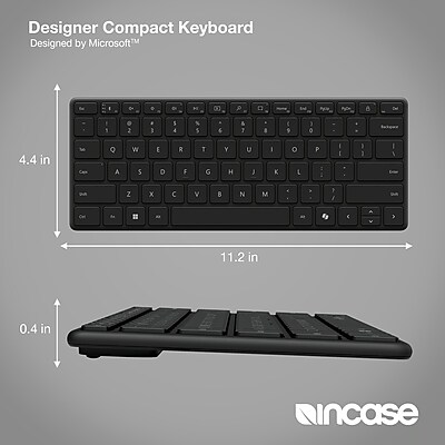 Incase Designer Compact Designed by Microsoft Wireless Keyboard