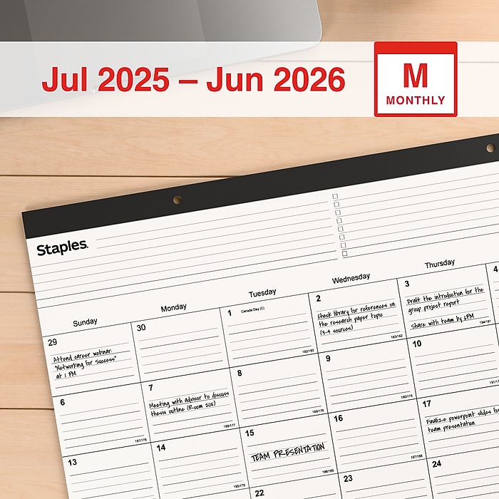 Ospelelf Magnetic Calendar 2025-2026 - 18-Month Planner, July 2025 To Dec 2026, Desk Or Wall, 17x12 Inches - With Stickers