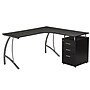 Techni Mobili Modern L-Shaped Computer Desk with File Cabinet, Espresso (RTA-4804L-ES)~#|#~C62A14BC-BFDD-47E6-99B1FE17EA454212_sc7