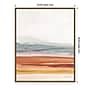 Amanti Art Sierra Hills 03 by Lisa Audit Framed Canvas Wall Art Print, 23" x 28" (A42678302693)~#|#~C6315013-9FCD-4F60-911F672BF3F97631_sc7