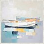 Amanti Art Maritime Tranquility I by Irena Orlov Framed Canvas Wall Art Print, 22"W x 22"H (A42678866020)~#|#~C6317CDF-24FD-4197-85ADCC57A97A8B6C_sc7