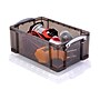 Really Useful Box 9.51 Quart Storage Box with Latching Lid, Plastic, Transparent Smoke (US9TSMK)~#|#~C6335E90-F205-4704-AF239723C1BF5518_sc7