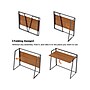 Eureka Ergonomic 41"W Computer Desk, Cherry (CD004)~#|#~C638D49A-438E-48D9-80E43DF119209CD5_sc7