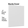 Staples 1/2" 3-Ring View Binders, White, 12/Pack (23740/21682)~#|#~C63D32EF-1652-4E4A-93C29187ED569EB5_sc7