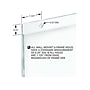 Azar Sign Holder, 4" x 6.75", Vertical, Wall Mounted, Clear, Acrylic, 10/Pack (162732)~#|#~C6430E52-638E-4628-BE59C303AD8DD7F2_sc7